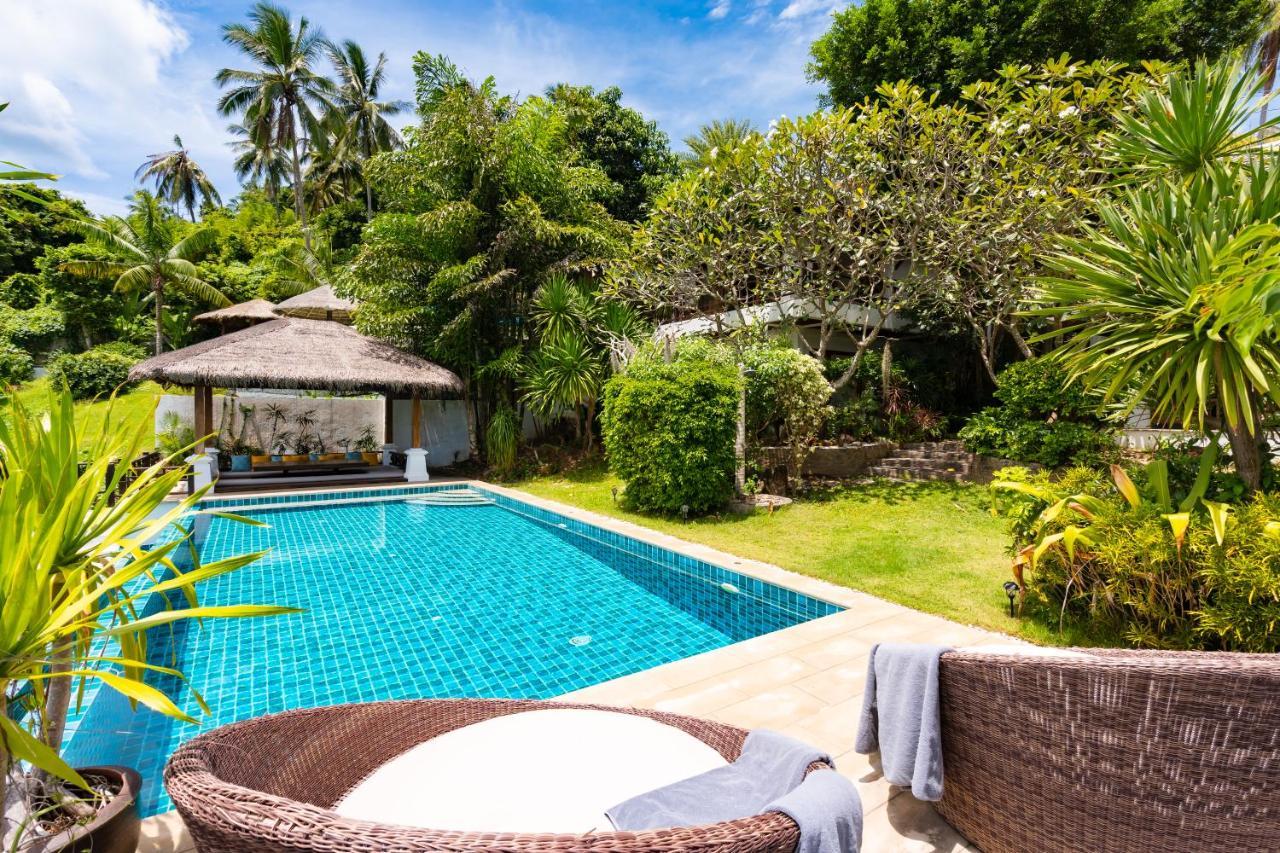 Balinese Style Pool With Panoramic Sea View Villa Koh Samui