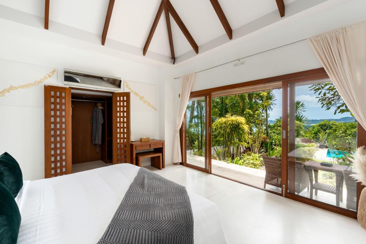 Villa Balinese Style Pool With Panoramic Sea View Koh Samui