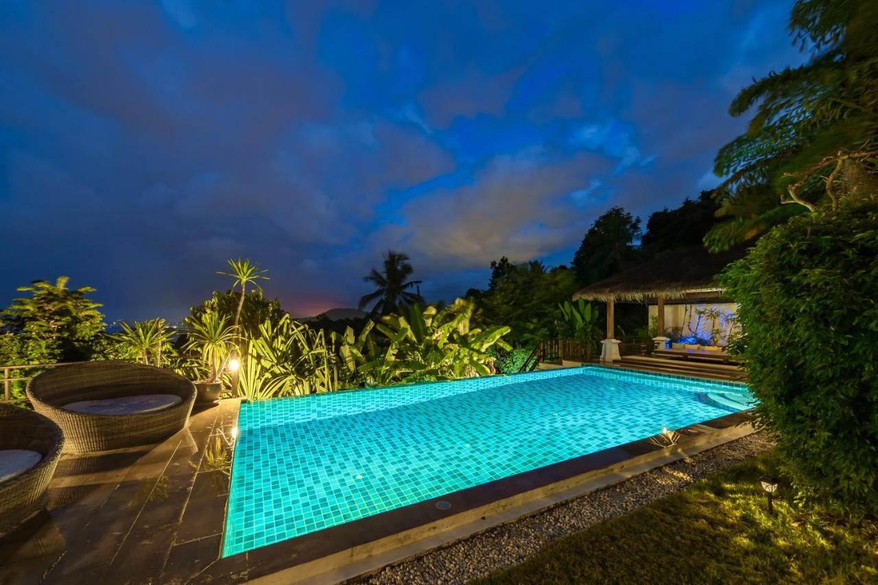 Balinese Style Pool With Panoramic Sea View Villa