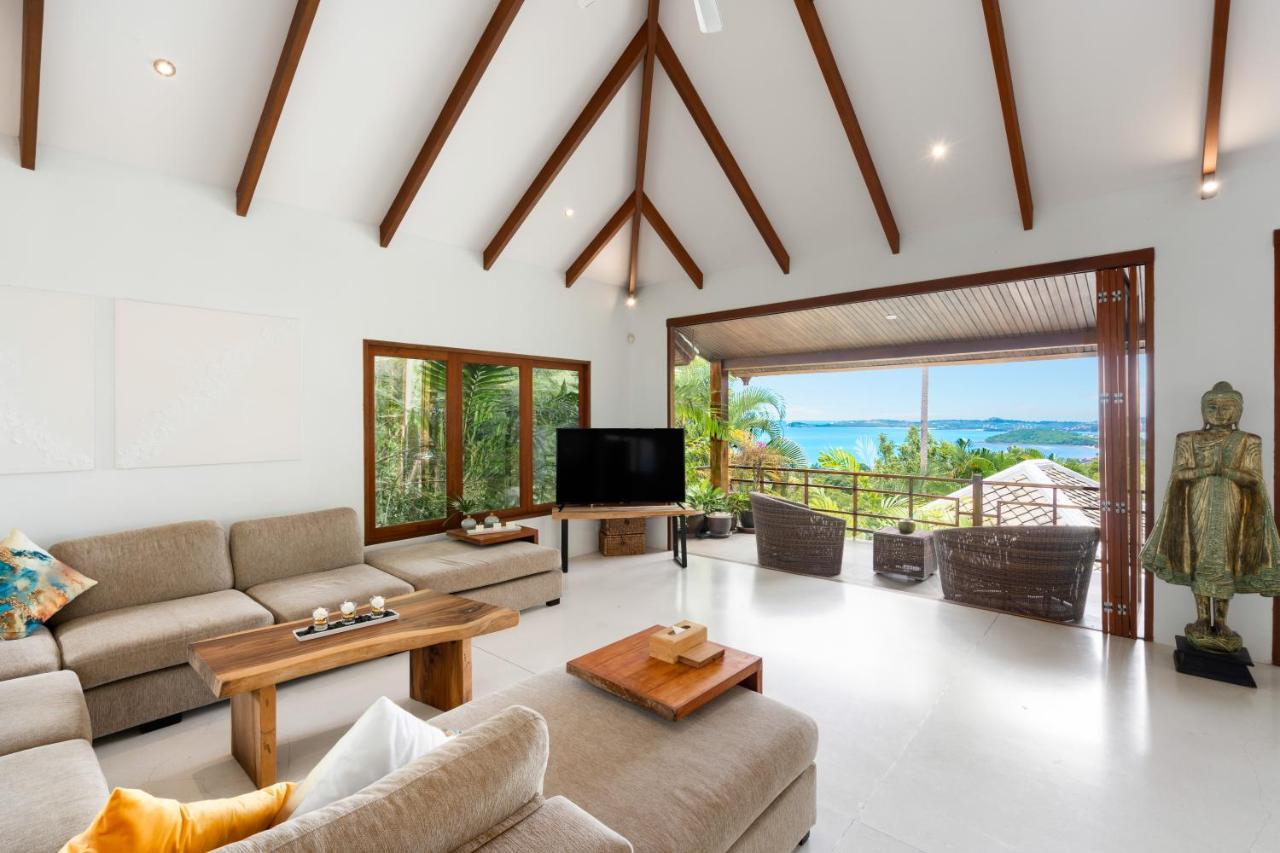 Balinese Style Pool With Panoramic Sea View Villa